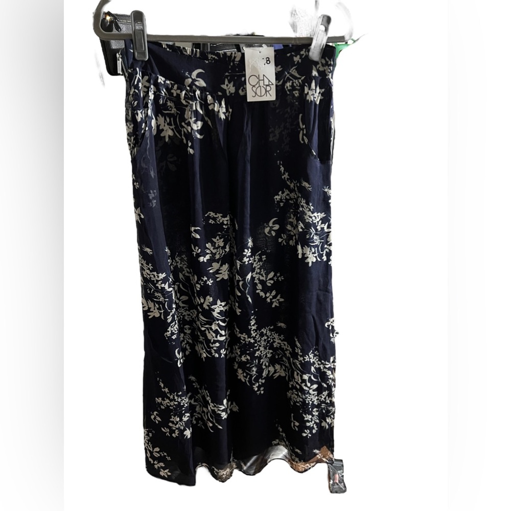 Chaser Flowy Maxi Skirt Vintage Flowers ***NWT